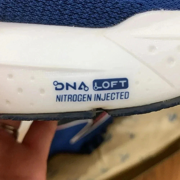 Women’s Brooks Glycerin 21 Neutral Running Shoe Blue, Icy Pink & Rose Size 6 EUC - Picture 10 of 10